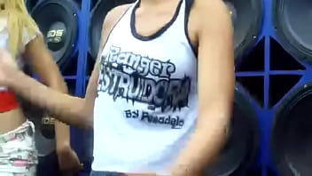 Preview 1 of Xxxxxxxxxvido Hd - Mega Space Skinny Blonde Latina With Round BUTT Giving Amazing Ass Show to Spectators