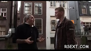 Preview 2 of Pakshnt - Old chap takes a walk in the amsterdam redlight district