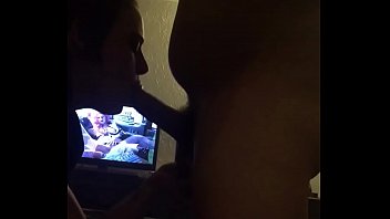 Preview 3 of Leli Carter - Girlfriend sucks huge cock in Hotel room