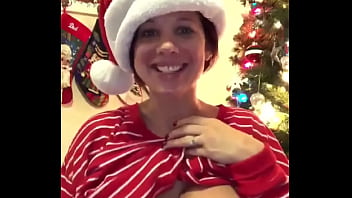 Preview 1 of Massage Oil Stepmom - girlfriend wishing for Christmas