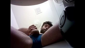 Preview 1 of Women Women Man - Stroking My Freshly Shaved Cock With My New Panties While Taking A Shower