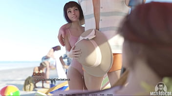 Preview 1 of Village On Phone - What a cute,  sexy bubble butt she got &bull_ HEART PROBLEMS #221