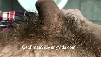 Preview 1 of Swed Retro - Naughty OsoFroze Peeing in Doctor&#039_s Toilet HD