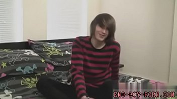 Preview 1 of Harlot Hous - Emo sec and bareback twink gay porn Hot emo fellow Mikey Red has