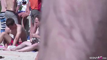 Preview 1 of Inside Grany - German Lesbian - Echte Lesben am Strand vom Ballerman 6 erwischt und gefilmt