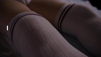 Preview 4 of Alien Rape Super Girl - Tight White Panties Pussy Camel Toe ASMR Tease