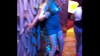 Preview 2 of Old Granba Sex You Tuple Videos - Shy white girlfriend gets owned by black stranger dancing at the club- comment for more