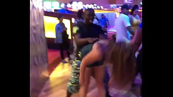 Preview 1 of Old Granba Sex You Tuple Videos - Shy white girlfriend gets owned by black stranger dancing at the club- comment for more