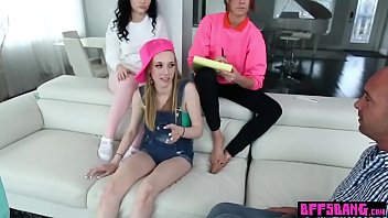 Preview 3 of Indian Sexvdoshd - Teen babysitters fuck a big cocked guy to get the job
