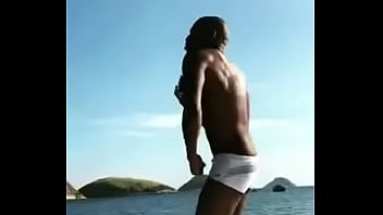 Preview 2 of Big Ass Webcam Library - Cantor Nego do Borel de sunga branca