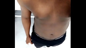 Preview 3 of Under Skirt Lesbian - dick bulge track pants,  joggers