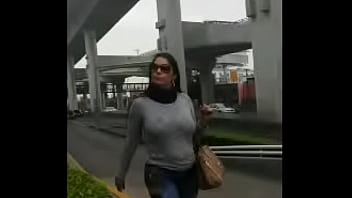 Preview 3 of Dirty Flix Indian - candid camera busty girl on the streets of mexico