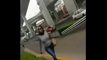 Preview 1 of Dirty Flix Indian - candid camera busty girl on the streets of mexico