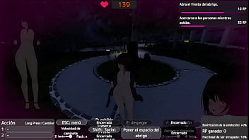 Preview 2 of Real Sex Tv4 - Seleka exponiendose con su abrigo para no ser descubierta