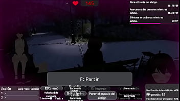 Preview 3 of Real Sex Tv4 - Seleka exponiendose con su abrigo para no ser descubierta