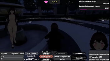 Preview 4 of Real Sex Tv4 - Seleka exponiendose con su abrigo para no ser descubierta
