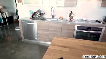 Preview 2 of Seachtante Arumi - Helena Price spreadeagle fuck by stepsons sloppy cock!