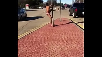 Preview 4 of Boots Amazons - Gutta kay twerking public