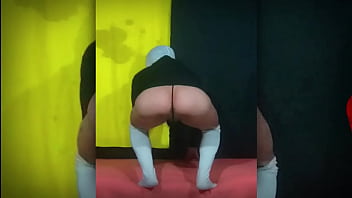 Preview 3 of Virgin Rape Porn - 116 la mascara se da un buen masaje en la verga