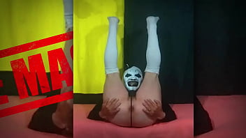 Preview 4 of Virgin Rape Porn - 116 la mascara se da un buen masaje en la verga