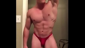 Preview 4 of Ploy Sornarin Thailand - verbal jock boy in sexy red thong