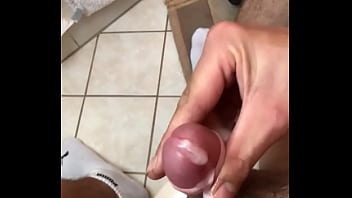 Preview 4 of Asian Vheat - Selfmade Fuck WHITE Socks cum on Toilette Small Cock Tiny Dick Tiny Balls Cumshot