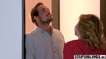 Preview 2 of Bad Bap - Nasty stepsister teens shared a stepbrothers big gift