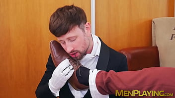 Preview 1 of Son Touching Mom Boobs - Suited Zac Johnson deeply banged the smooth hole of Drew Dixon