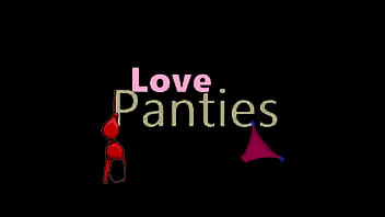 Preview 1 of Xxx Big Bum - LOVE Panties Silky Pink Panty Play x x