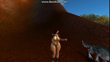 Preview 1 of Xxx4mb - Thicc*er human strutin her stuff