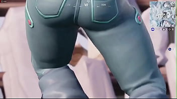 Preview 3 of Fit Hot Sex Girl - Fortnite powder ass