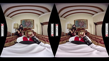 Preview 2 of Beata Piss In Stockings - Assassins Creed Cosplay VR Porn starring Jade Presley in action packed pussy fucking