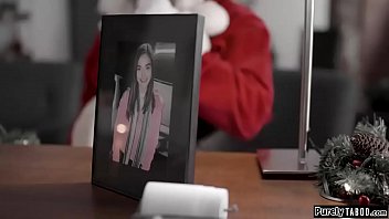 Preview 1 of X X X Beaf - Fired santa get back at his ex boss by fucking his 19yo teen
