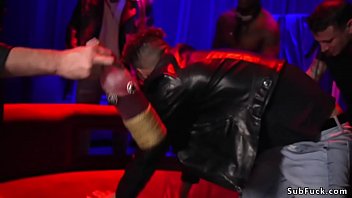 Preview 1 of Sadeeka Sexsy - Babe in anal gangbang and dp in theater