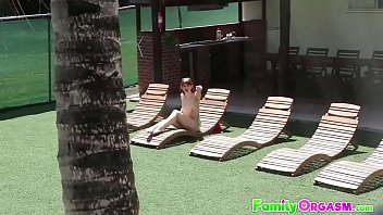 Preview 2 of Heather Graham Sex Video - FamilyOrgasm - Topless Step Teen Stepsiblings Sex