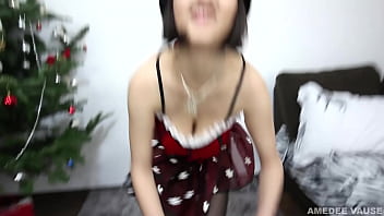 Preview 1 of Smol Girl Sex Vediyo - Christmas Family Time (Preview) By Amedee Vause