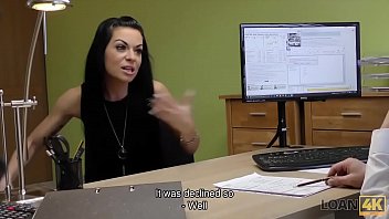 Preview 3 of Jays Porn - LOAN4K. Tricky loan agent is ready to help chick for sex services