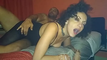 Preview 2 of Seachmisha Croos - Riding the dick
