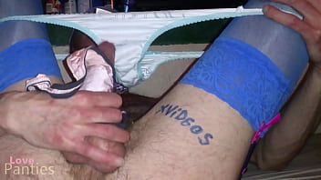 Preview 4 of Horny Wif Fuck - LOVE Panties Pantyplay &amp_ Delicious Lingerie