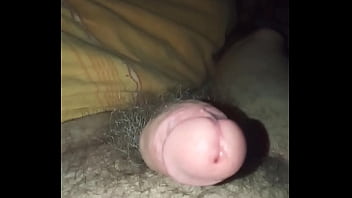 Preview 3 of Sexo Anal Cast - Playing with me cock in bed