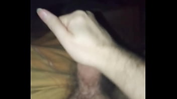 Preview 1 of Sexo Anal Cast - Playing with me cock in bed