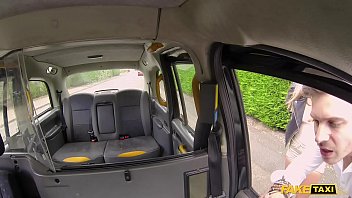 Preview 1 of Olimpik Sex - Fake Taxi Horny couple hire the taxi for sex