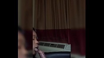 Preview 2 of Desi Indian Aunty Sex Vedio - Boujee Betti Sucks a Fan for a facial