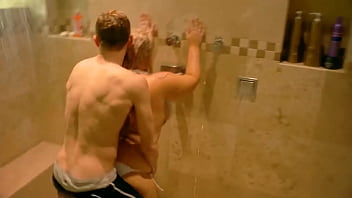 Preview 3 of Reverse Titfuck And Rimjob - Big BooBs step Mom Fuck By in bathroom