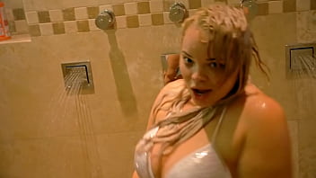 Preview 4 of Reverse Titfuck And Rimjob - Big BooBs step Mom Fuck By in bathroom