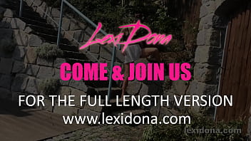 Preview 4 of Choti Bachi Sex Sex - Fully Clothed Pissing In My Back Garden - Lexi Dona