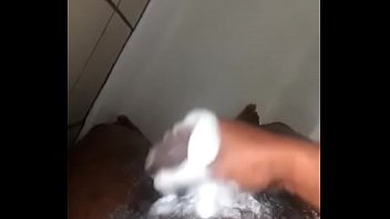 Preview 1 of Intip Mesum Dihutan - jagging off in the shower