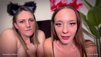 Preview 3 of Uzun Dakka - Trick or Treat! Vampire Babes Make You Their Fucktoy (with Kendall Morr)