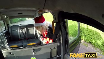 Preview 1 of Xxx Xxx Xxxmk - Fake Taxi Festive taxi fuck and facial finish for busty blonde