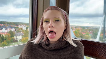 Preview 3 of Dani Danils Hard Cry - Exclusive pissing on a Ferris wheel!!!